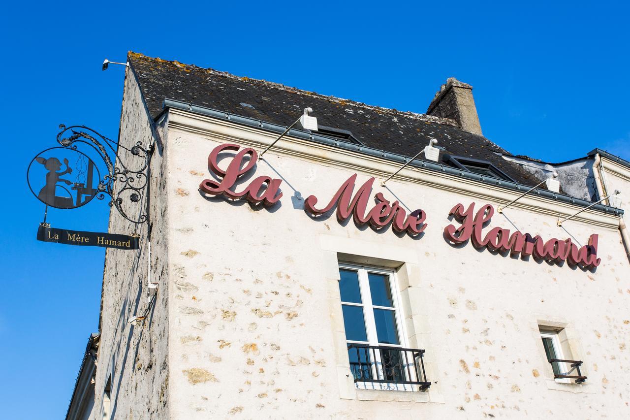 Logis Hotels Restaurant La Mere Hamard Semblancay Экстерьер фото